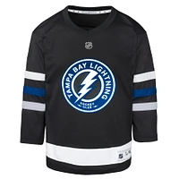 Youth Nikita Kucherov Black Tampa Bay Lightning Alternate Replica Player Jersey