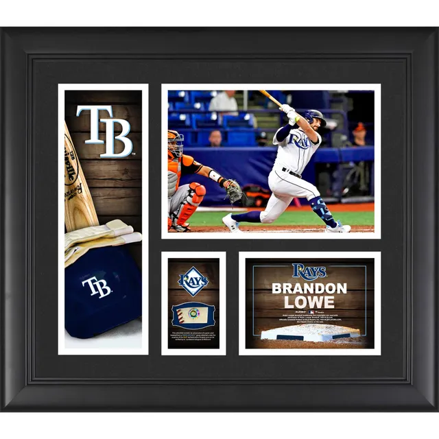 Lids Tampa Bay Rays Fanatics Authentic Black Framed Logo Jersey Display  Case