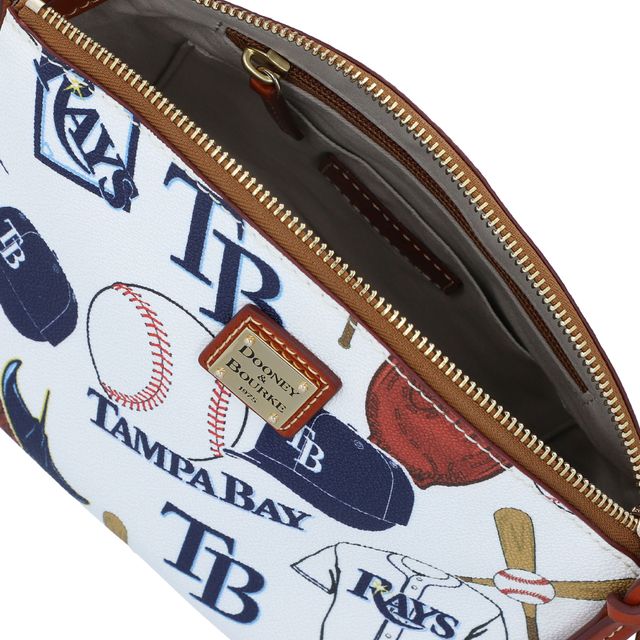 Dooney & Bourke Tampa Bay Rays Gameday Suki Sac à bandoulière avec poignet moyen