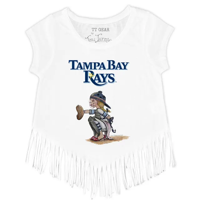 Lids Tampa Bay Rays New Era Girls Youth Jersey Stars V-Neck T