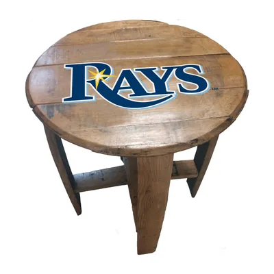 Tampa Bay Rays Imperial Oak Barrel Table