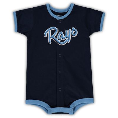 Infant Navy Tampa Bay Rays Power Hitter Romper