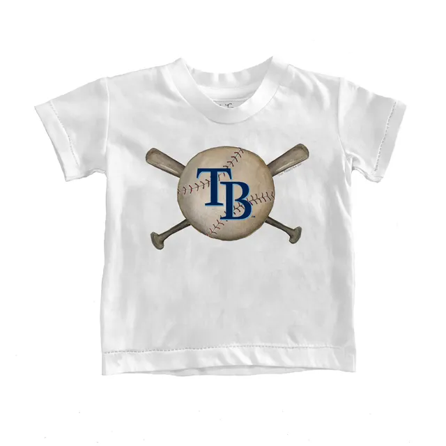 Tampa Bay Rays Tiny Turnip Youth TT Rex T-Shirt - White