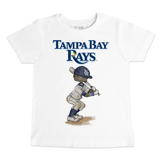 Lids Tampa Bay Rays Tiny Turnip Women's Bubbles T-Shirt - White