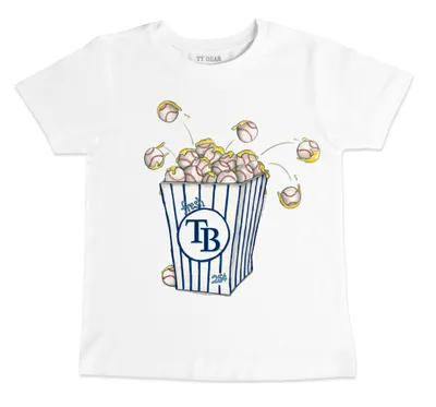 Lids Tampa Bay Rays Tiny Turnip Infant Bubbles T-Shirt - White