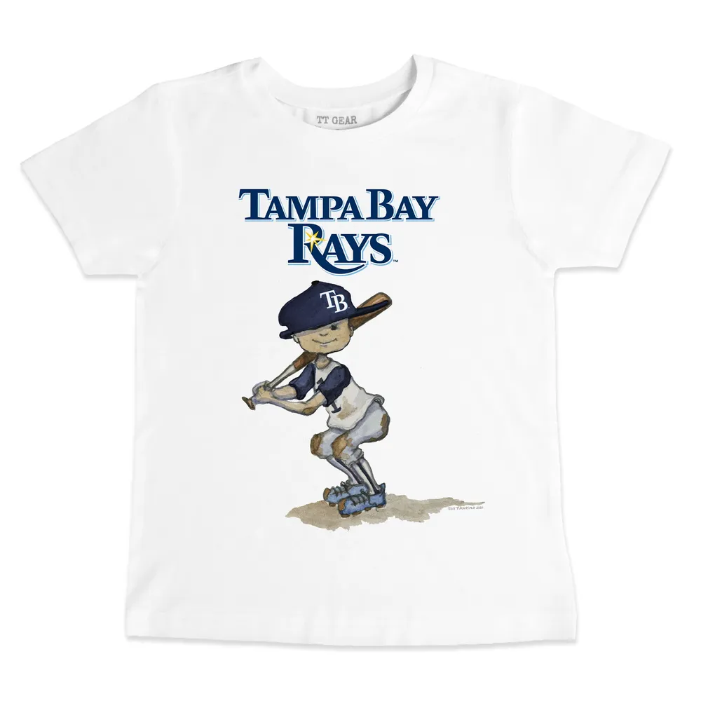 Lids Tampa Bay Rays Tiny Turnip Women's Bubbles T-Shirt - White