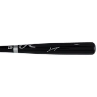 Chauve-souris Rawlings Pro noire autographiée par Junior Caminero des Tampa Bay Rays