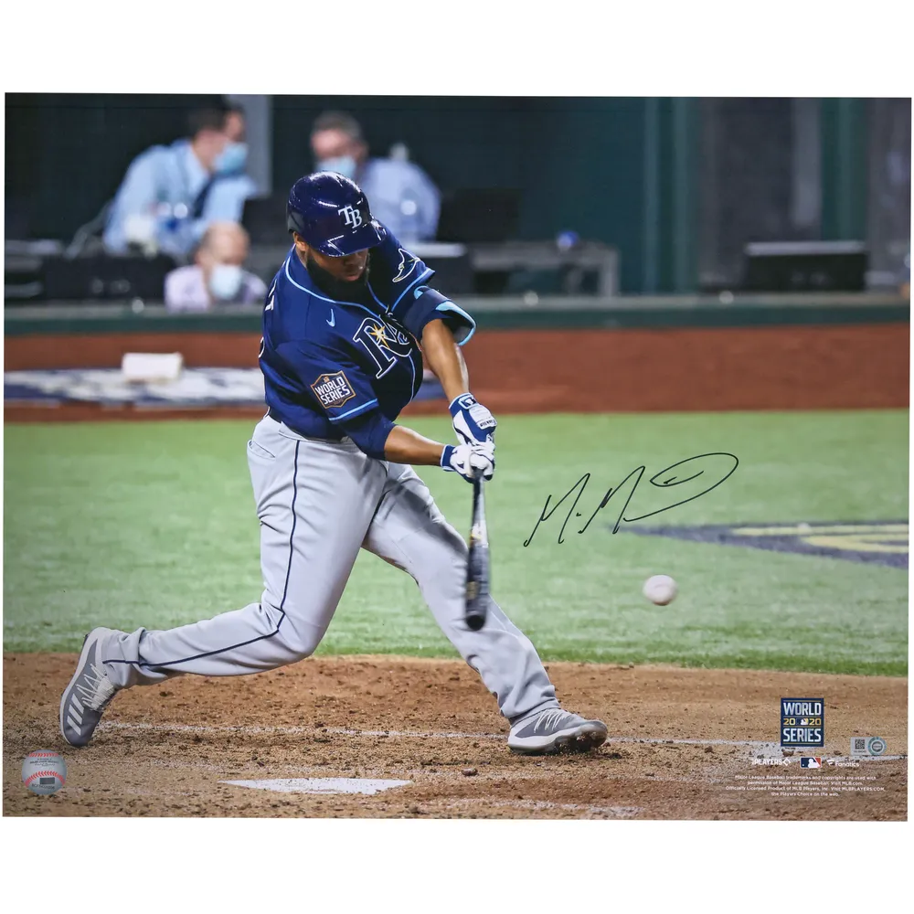 Lids Manuel Margot Tampa Bay Rays Fanatics Authentic Autographed