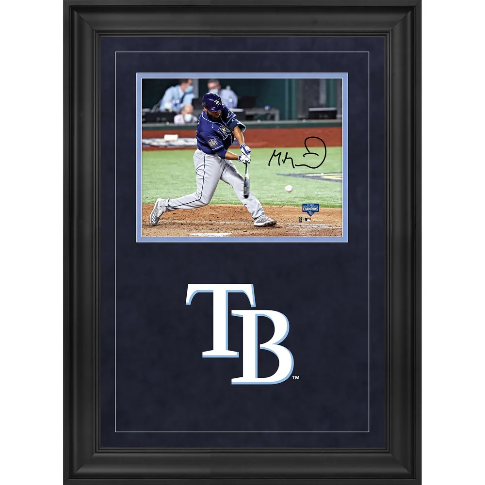 Lids Manuel Margot Tampa Bay Rays Fanatics Authentic Deluxe Framed