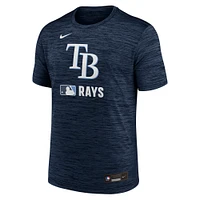 Men's Nike  Navy Tampa Bay Rays Authentic Collection Velocity Performance T-Shirt
