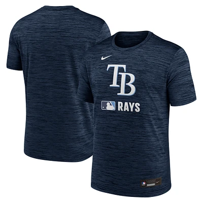 Men's Nike  Navy Tampa Bay Rays Authentic Collection Velocity Performance T-Shirt
