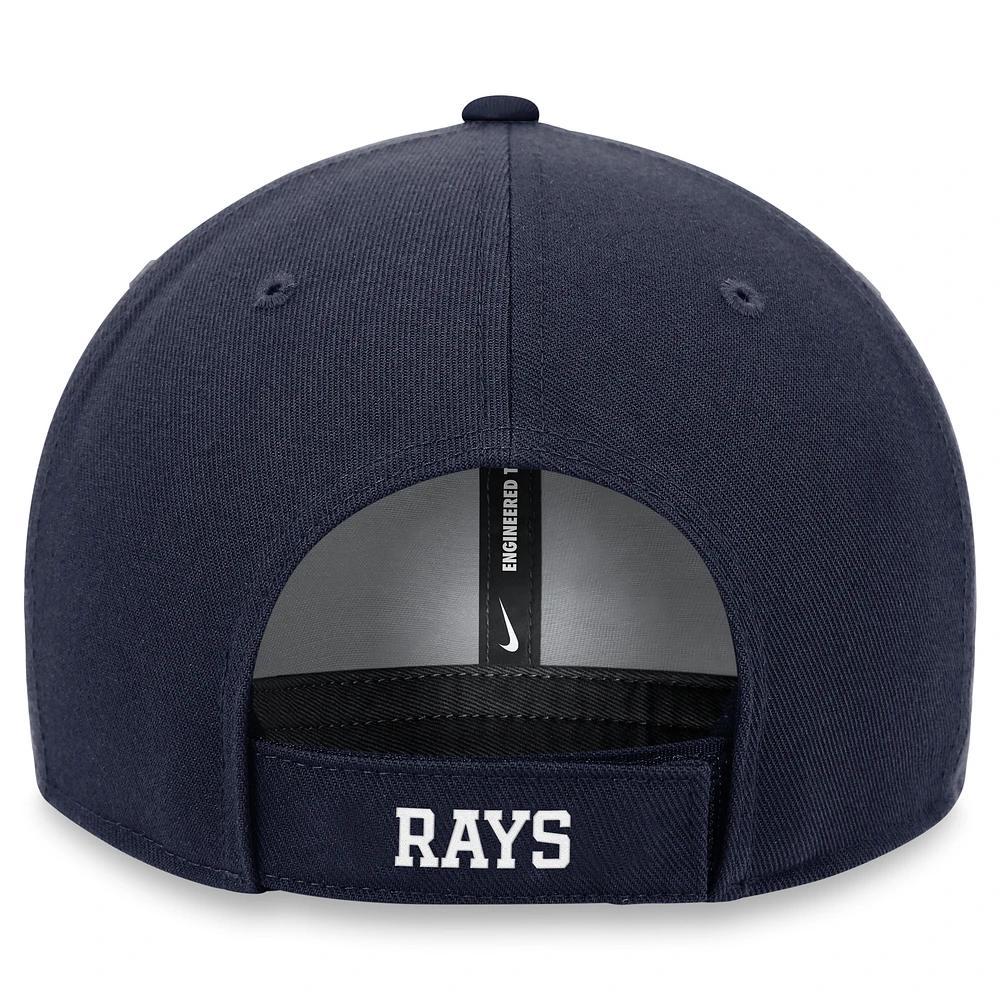 Men's Nike  Navy Tampa Bay Rays Performance Club Adjustable Hat