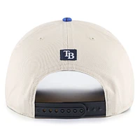 Men's '47 Cream/Navy Tampa Bay Rays Fiji Rope Hitch Adjustable Hat