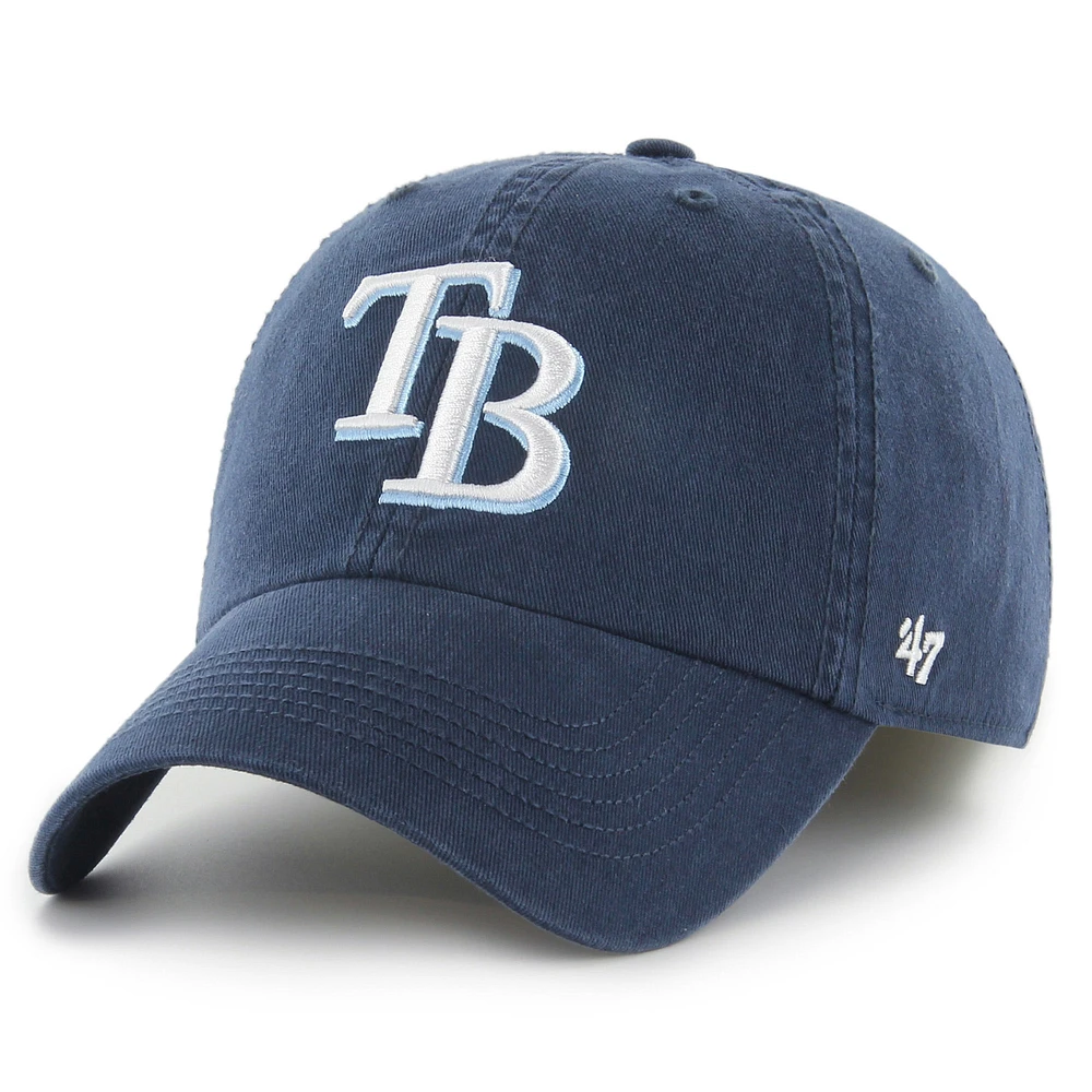 Casquette ajustée '47 Navy Tampa Bay Rays Franchise Logo pour homme