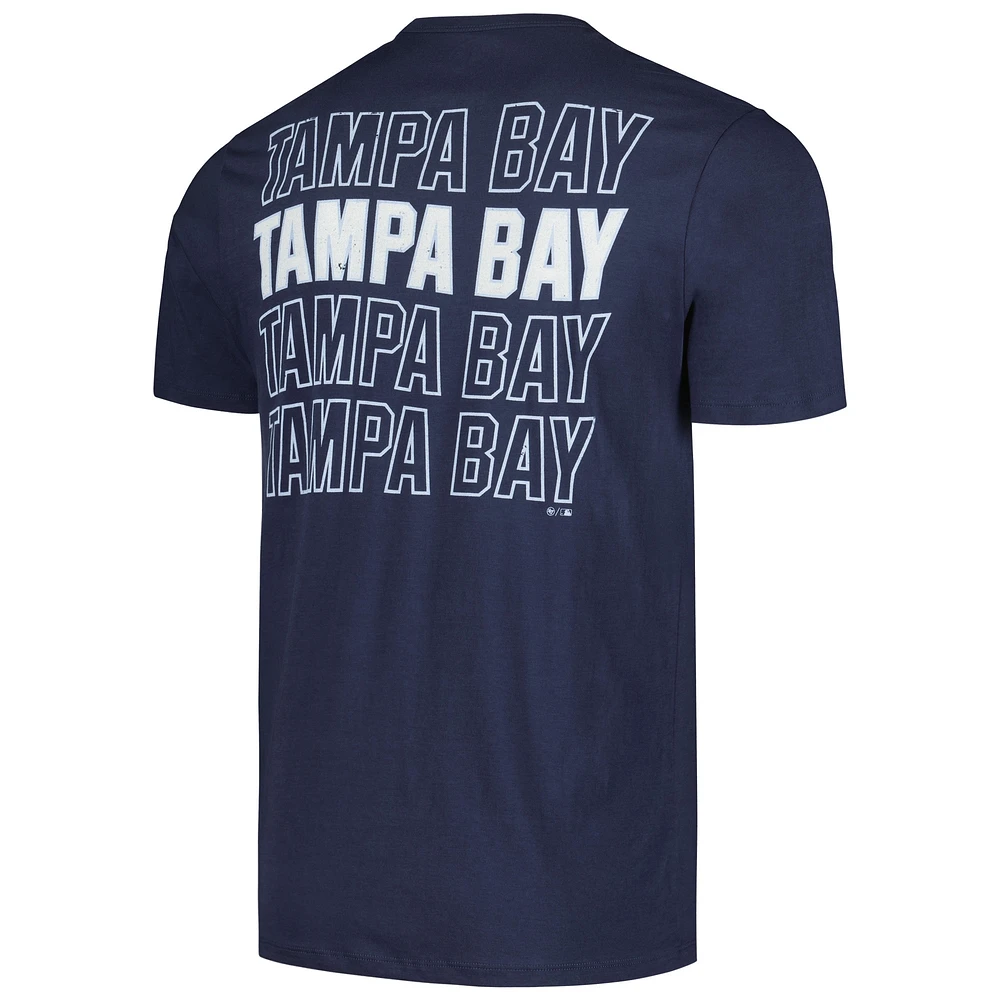 T-shirt '47 bleu marine pour hommes des Rays de Tampa Bay Hang Back Franklin