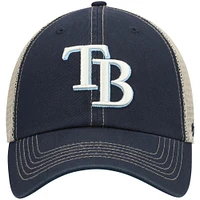 Men's '47 Navy Tampa Bay Rays Trawler Clean Up Trucker Snapback Hat