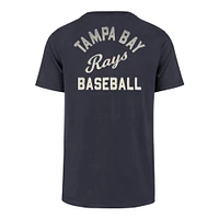 Men's '47  Navy Tampa Bay Rays Turn Back Franklin T-Shirt