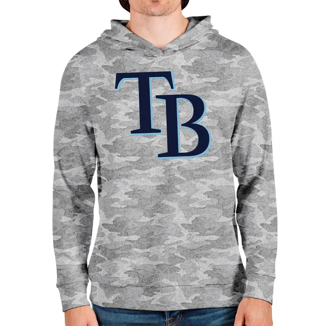 Lids Tampa Bay Rays Antigua Team Logo Absolute Pullover Hoodie