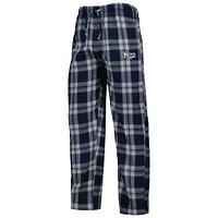 Concepts Sport Ensemble de pyjama et pantalon avec écusson Tampa Bay Rays bleu marine/gris pour homme