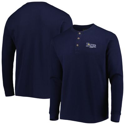 Men's Dunbrooke Tampa Bay Rays Navy Maverick Long Sleeve T-Shirt