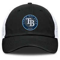 Casquette ajustable Averies des Tampa Bay Rays pour hommes Fanatics noir/blanc