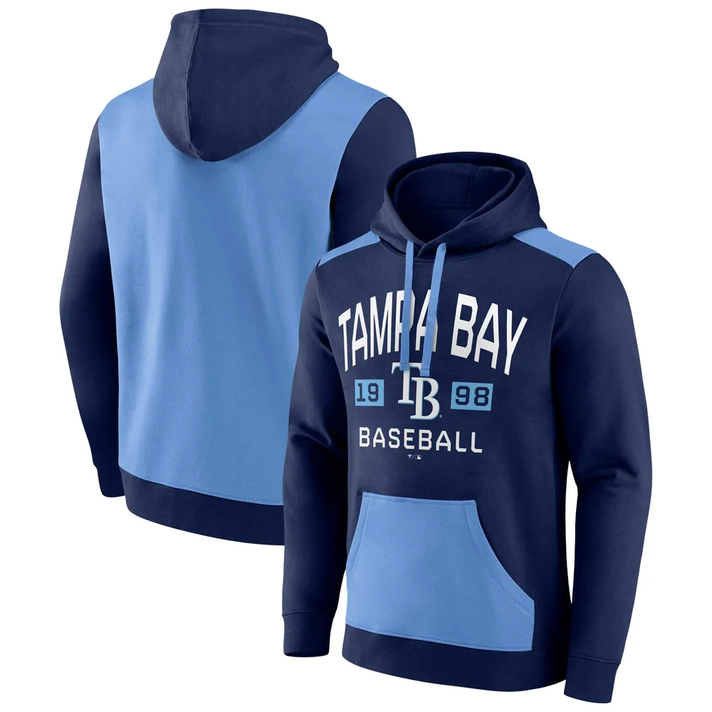 Women's Fanatics Branded Navy Tampa Bay Rays Official Logo Long