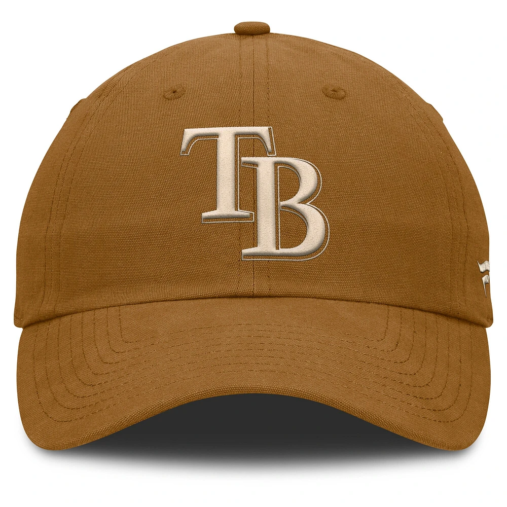 Casquette ajustable Fanatics Brown Tampa Bay Rays Act Natural Chopper pour homme