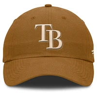 Casquette ajustable Fanatics Brown Tampa Bay Rays Act Natural Chopper pour homme