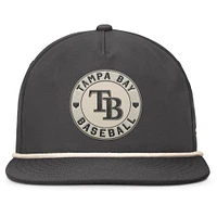 Men's Fanatics Charcoal Tampa Bay Rays Closer Adjustable Hat