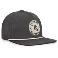 Men's Fanatics Charcoal Tampa Bay Rays Closer Adjustable Hat