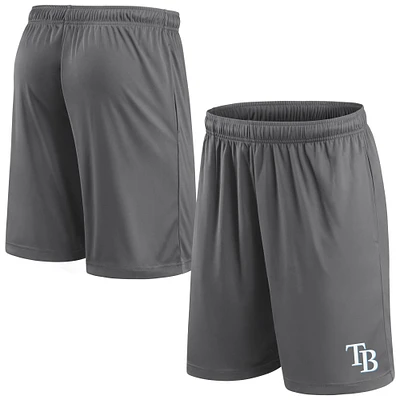 Men's Fanatics Gray Tampa Bay Rays Primary Logo Shorts