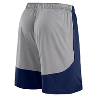 Short Go Hard Fanatics pour hommes, bleu marine/gris, Tampa Bay Rays