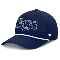 Casquette ajustable en forme de A pour hommes Fanatics Navy Tampa Bay Rays Clubhouse Foul Ball