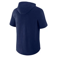 Men's Fanatics Navy Tampa Bay Rays Clubhouse Optimal Play Raglan Hoodie T-Shirt