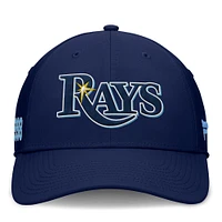 Men's Fanatics Navy Tampa Bay Rays Fundamental Tag Flex Hat