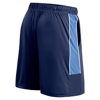 Short de défenseur Win The Match des Rays Tampa Bay Fanatics pour hommes, bleu marine