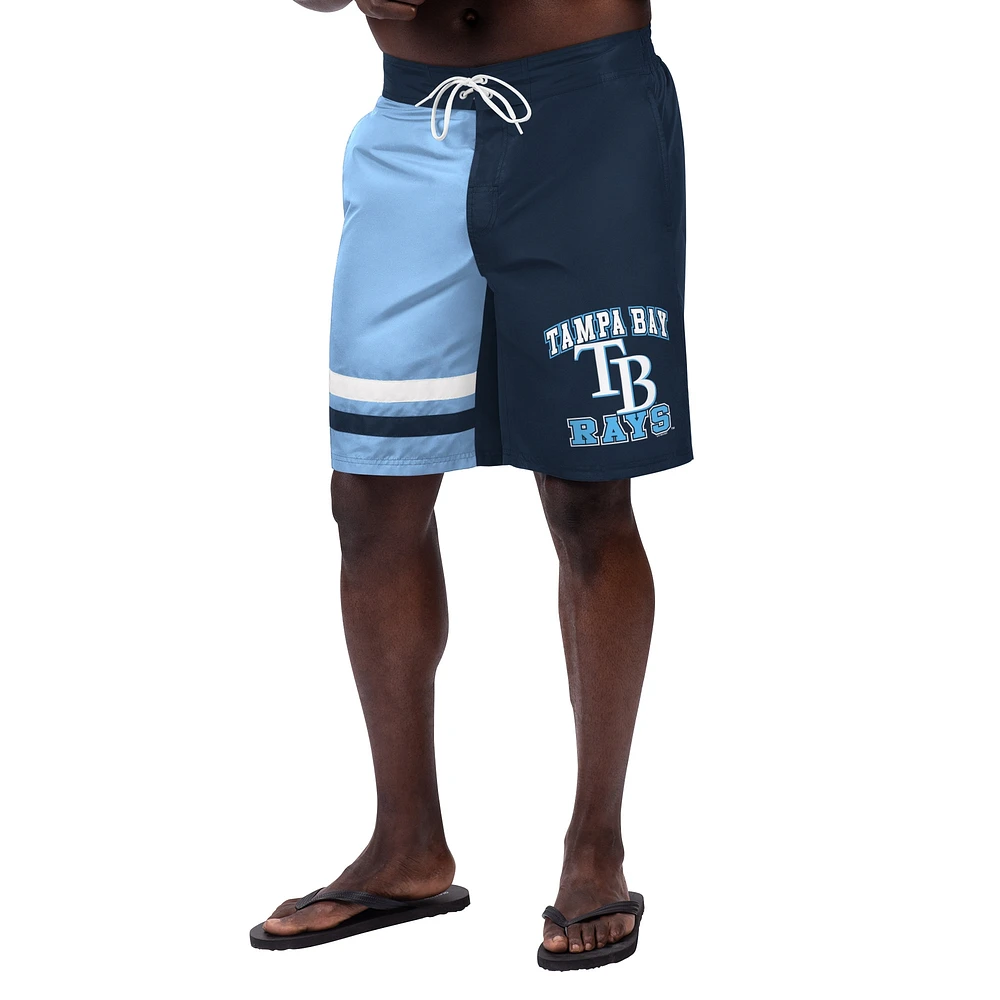 Men's G-III Sports by Carl Banks Navy Tampa Bay Rays Anchor Swim Trunks