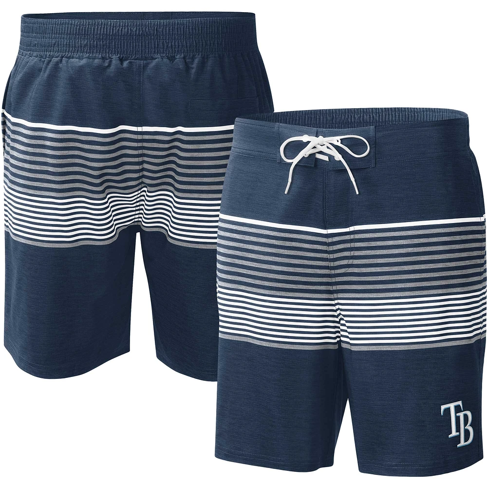 Short de bain pour homme G-III Sports by Carl Banks Marine Tampa Bay Rays Coastline Volley