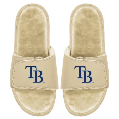 Tampa Bay Rays ISlide Dune Faux Fur Slide Sandals - Tan