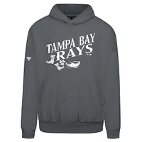 Sweat à capuche gris Tampa Bay Rays St. Patrick's Day pour homme Levelwear