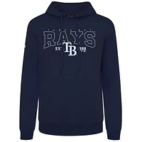 Sweat à capuche bleu marine pour homme Levelwear des Rays de Tampa Bay Accolade Podium Textbook
