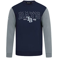 Sweat-shirt bleu marine pour homme Levelwear des Rays de Tampa Bay Accolade Ultimate Textbook
