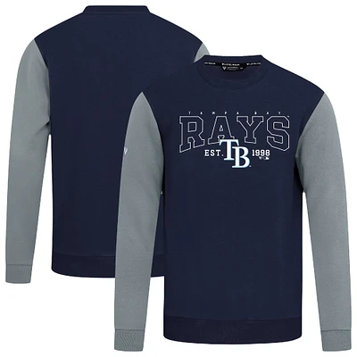 Sweat-shirt bleu marine pour homme Levelwear des Rays de Tampa Bay Accolade Ultimate Textbook