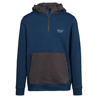 Men's Levelwear  Navy Tampa Bay Rays Chicane Insignia 2.0 Quarter-Zip Hoodie