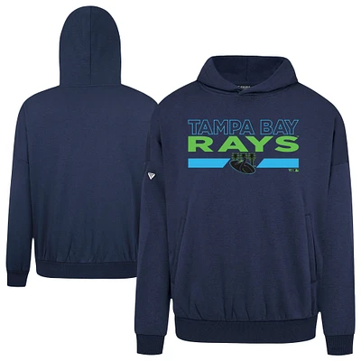 Sweat à capuche bleu marine pour homme Levelwear des Rays de Tampa Bay City Connect Contact No Hitter