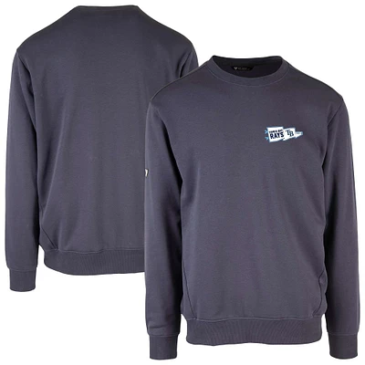 Men's Levelwear  Navy Tampa Bay Rays Zane Rafters Pullover Sweatshirt
