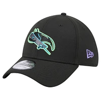 Casquette flexible 39THIRTY City Connect des Rays de Tampa Bay New Era noire pour hommes