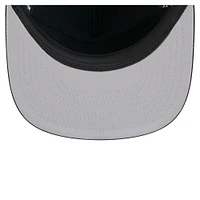 Casquette ajustable de golfeur Tampa Bay Rays noire New Era pour homme