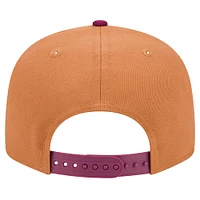 Men's New Era Brown/Purple Tampa Bay Rays Color Pack Two-Tone 9FIFTY Snapback Hat