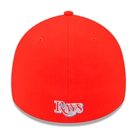 Casquette flexible 39THIRTY du match des étoiles de la MLB 2024 Rays Tampa Bay New Era pour hommes, crème